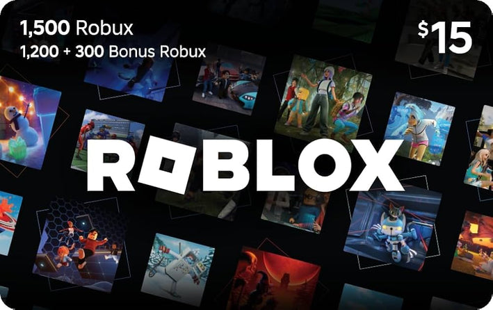Roblox Digital Gift Card - 1,500 Robux [Includes Exclusive Virtual Item] [Digital Code]